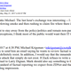 ZDNet columnist Michael Krigsman telling the FCC’s David Bray to demand his own publisher issue a correction.